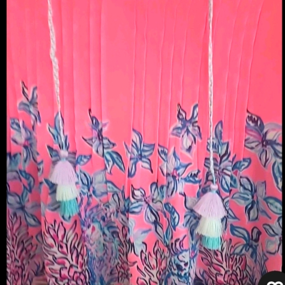 Lilly Pulitzer Marilina Top Lucky Lady Small - Picture 2 of 3